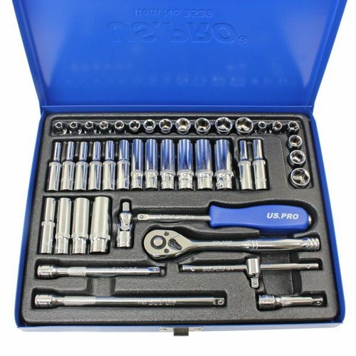 Pro 43pc drive metric - 1/4,