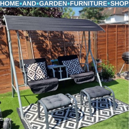 Seater garden swing chair - 2,
