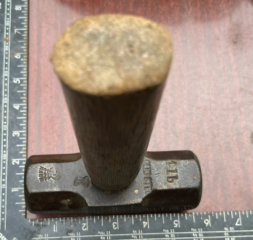 Vintage branded 4lb sledge - branded,
