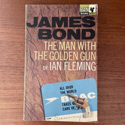 Ian fleming the man with - with,