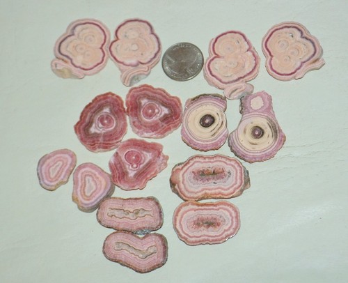Pcs lot pair rhodochrosite - lot,