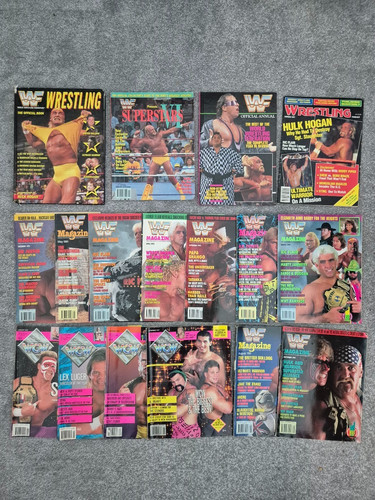 Retro wrestling magazines - wrestling,