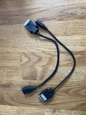 Auxiliary Leads For Mercedes USB And 3.5mm AUX Jack Media Interface Leads