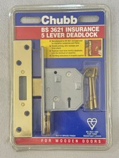 Chubb 5 Lever Mortice Deadlock
