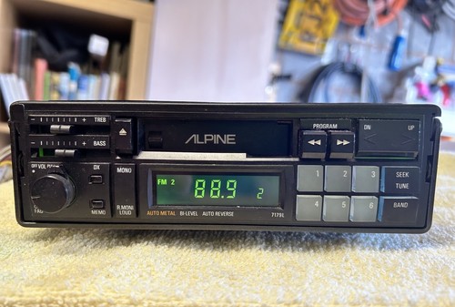 Vintage alpine 7179l car - alpine,