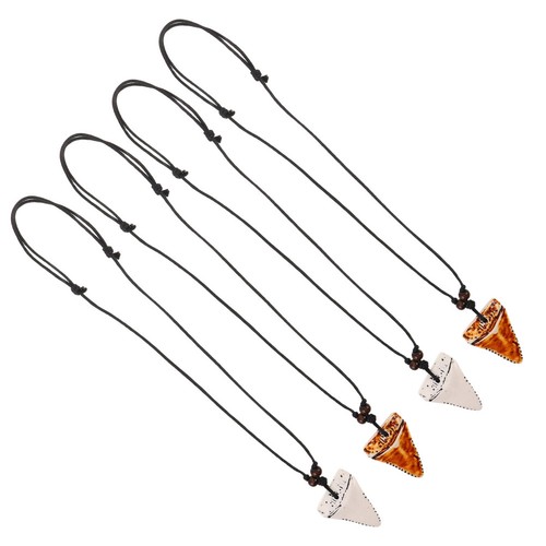 4pcs fake shark tooth - 4pcs,
