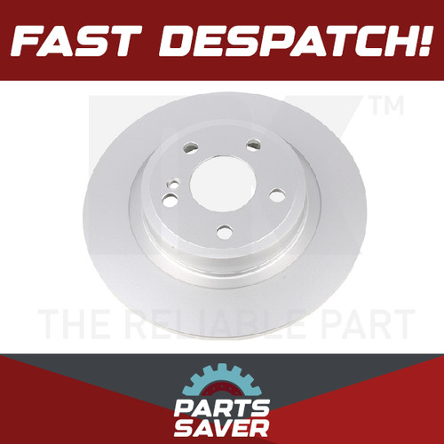 Brake discs pair solid fits - discs,
