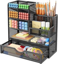 VITVITI Sturdy Mesh Desk Organiser for Office Accessories, Desk Organiser for St