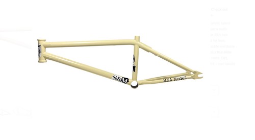 Bikes rea bmx frame - s&m,