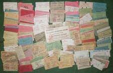 267 british railway tickets - british,