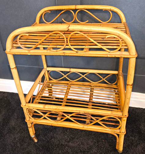 Vintage bamboo rattan - vintage,