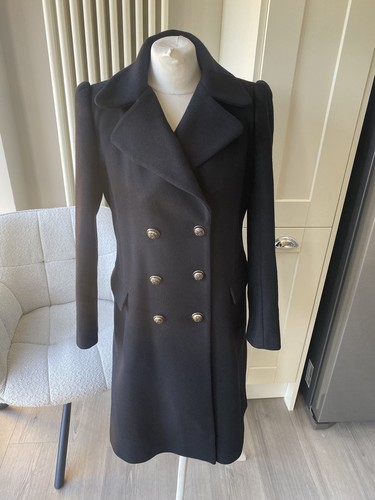 Zara military black - 75%, wool