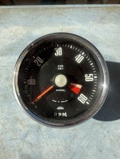 Vintage Original Jaeger Tachometer Rev Counter
