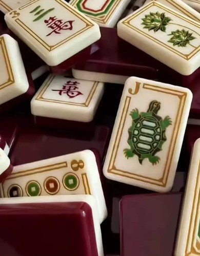 American mahjong tiles set - american,
