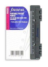Filofax Pocket Size Portable Hole Punch Ruler 210118