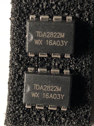 2pcs tda2822m dip8 - dip8, tda2822
