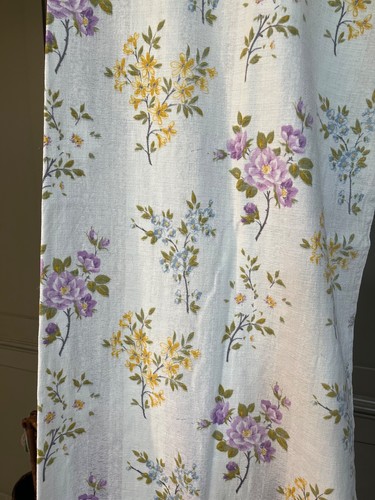 Vintage barkcloth fabric - barkcloth,