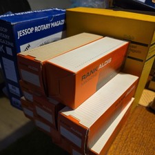 35mm slide storage boxes Job Lot. 2x Rotary 9 x Magazines