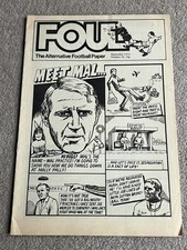 #10 Foul September 1973 The Alternative Football Paper, rare early Fanzine