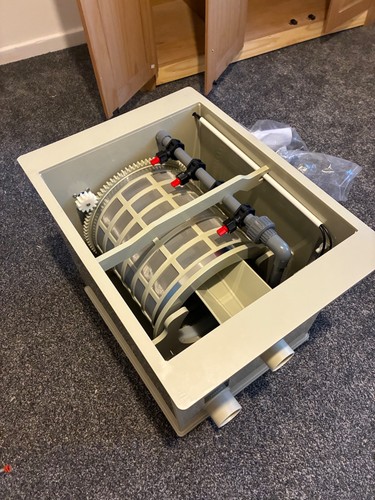 000lph rotary drum - 10,000lph, filter