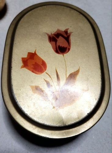 Retro tin lunch box - tin, box,
