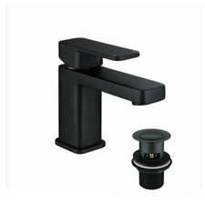 Bathroom Modern Square Black