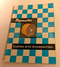 Ripaults Cables & Accessories Catalogue & Price List 1960 Original