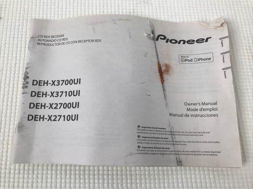 Pioneer deh x9600bhs - pioneer, deh-x9600bhs