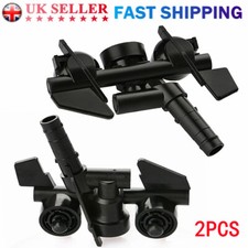 Left + Right Headlight Washer Nozzle Spray Jet For BMW 3 Series E46 318 325 330