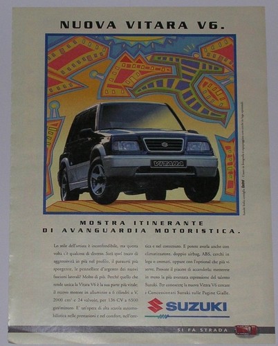 Advert advertising 1995 suzuki - advertising,