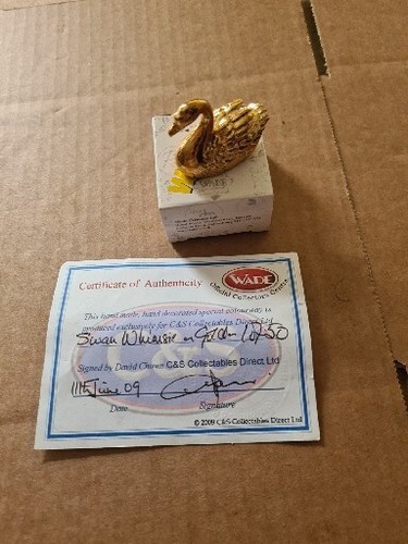 Rare wade gold swan - wade, whimsie