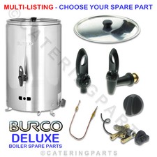 BURCO DELUXE LPG GAS HOT WATER BOILER SPARE PARTS MULTI CHOICE CHOOSE YOUR PARTS