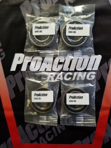 Front and rear wheel bearings - front,