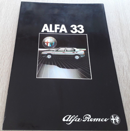 Alfa romeo brochure 1984 - 33,