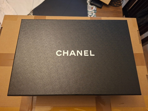 Chanel empty shoebox gift - shoebox,