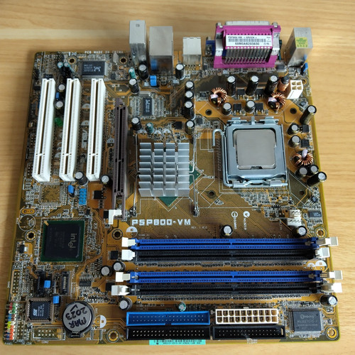 Asus p5p800 motherboard - asus, p5p800‑vm