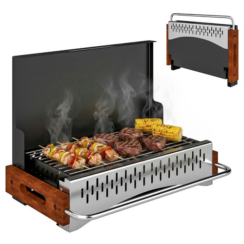 Outsunny portable bbq grill - portable,