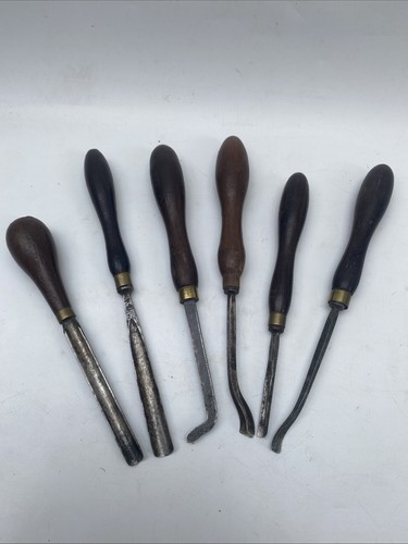 Antique chisels moseley and - j,