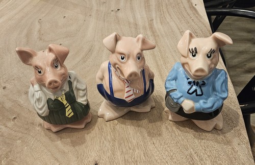 Natwest 1980s vintage pigs - natwest,