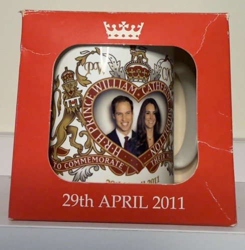 Royal wedding mug 2011 prince - wedding,