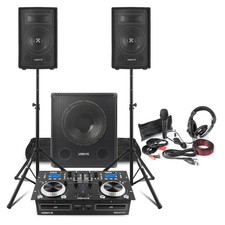 Complete DJ Setup 8" Speakers