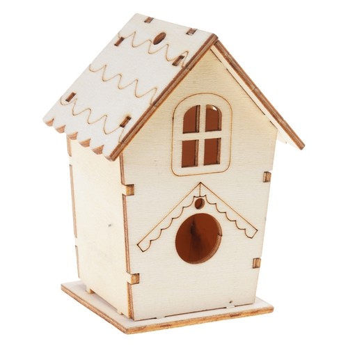 Wooden bird house nest diy - house,
