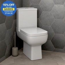 Close Coupled Corner Toilet