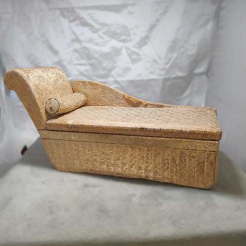 Vintage miniature chaise - miniature,