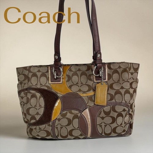 Coach signature patchwork - coach,