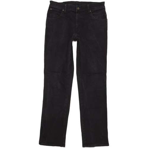 Wrangler men black straight - wrangler,