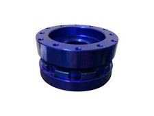 BLUE 40-70mm ADJUSTABLE boss kit SPACER fits AFTERMARKET STEERING WHEEL 6x70mm