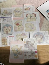 Selection Of 12 Forever Friends Cross Stitch Patterns Including One Complete Kit