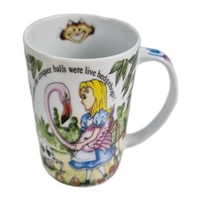 Collectable Ceramic Alice in Wonderland Mug (Design by Paul Cardew)