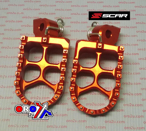 Alloy foot pegs - foot,